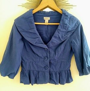 Elevenses/Anthro Cropped Jacket